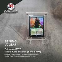 Gambar Carpentia Pokemon/MTG Acrylic Display Frame - Standing Kartu Akrilik - Bening dari Carpentia Indonesia Kota Tangerang Selatan 2 Tokopedia