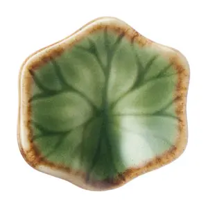 Chopstick Rest / Tatakan Sumpit Jenggala 4 x 4 x 1 cm Lotus Hijau