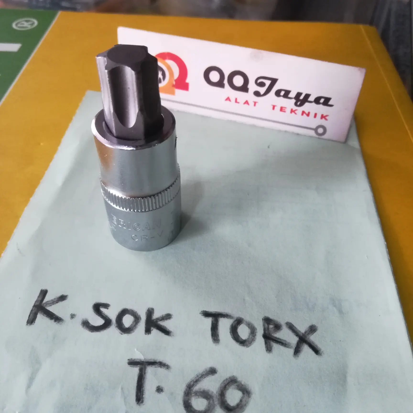 Kunci sok Bintang Torx T 60 - Drive 1/2 inchi