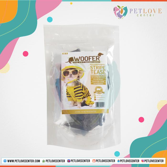 Gambar Snack Dog Stripe Tease Beef Liver dari Petlove Center Kota Administrasi Jakarta Selatan Tokopedia