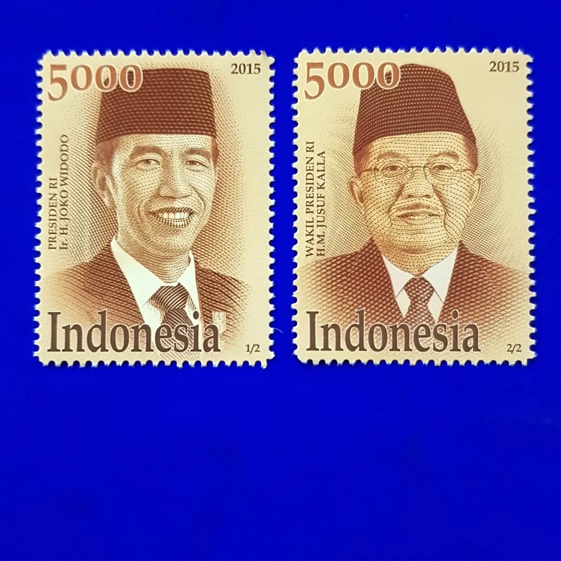 Perangko/Prangko Indonesia. I-801. 2015. Presiden & Wakil Presiden