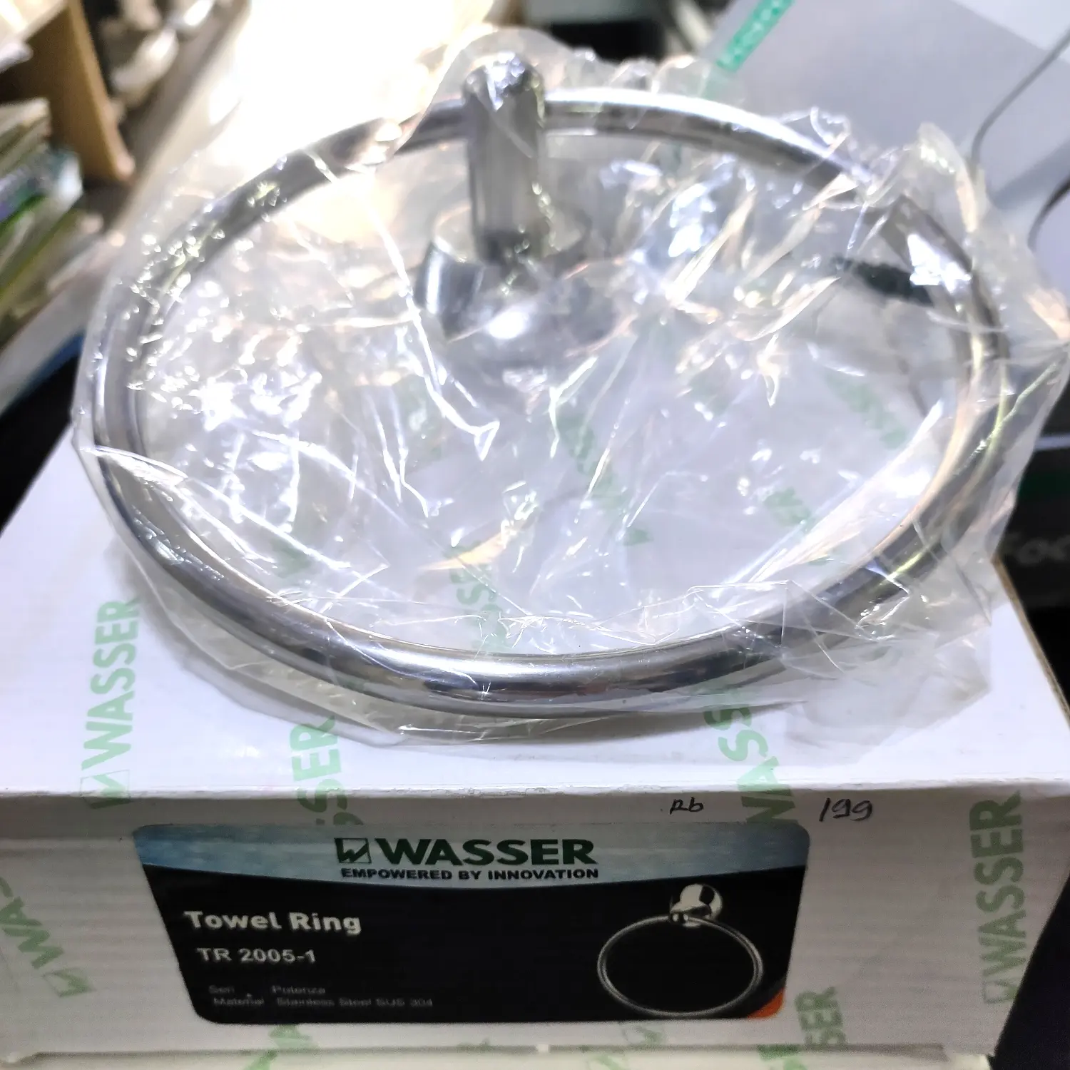 Sale Towel Ring Stainless wasser / Gantungan Handuk Murah