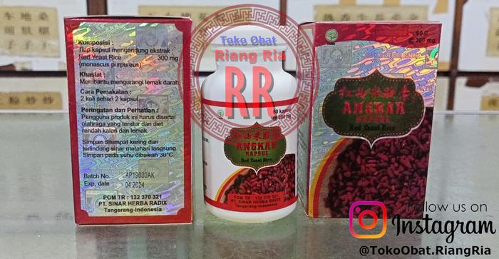 Gambar Angkak Kapsul Obat Herbal untuk Hipertensi dan Tambah Trombosit dari TO Riang Ria Kota Administrasi Jakarta Utara Tokopedia