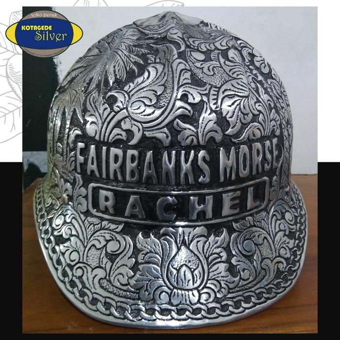 Gambar Helem Ukir Alumunium Proyek MARUNDA dari toko perak kotagede silver Kota Yogyakarta Tokopedia