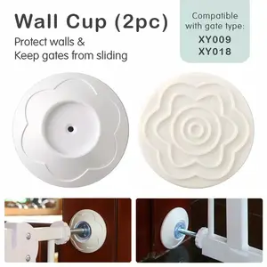 Baby Safe Wall Cup [2pc] untuk Safety Gate XY009 XY018 Pagar Gerbang