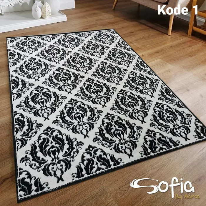Gambar Karpet Permadani Mono Series uk 100x150 dari D'luxe Carpet Jakarta Utara 3 Tokopedia