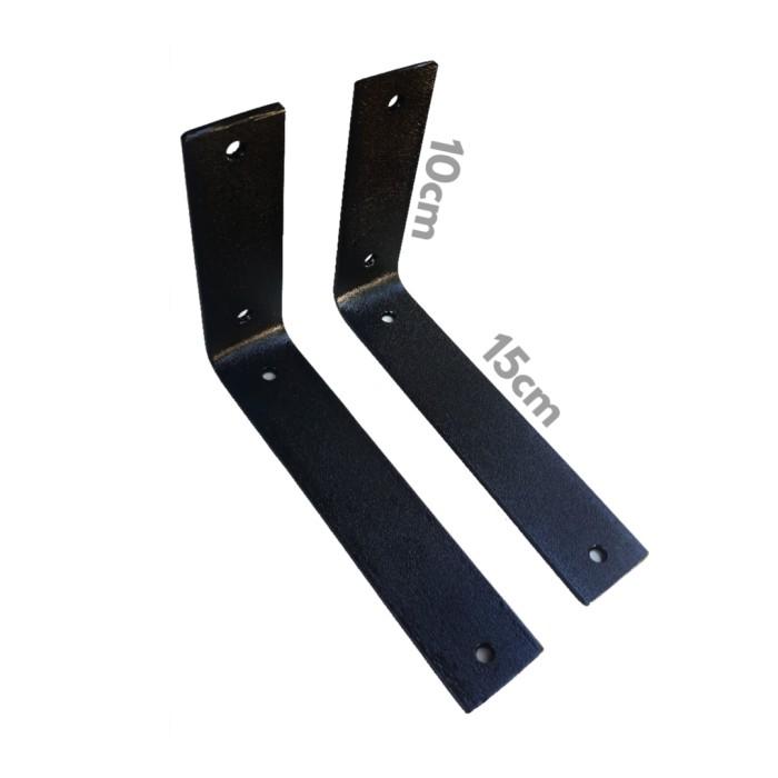 Bracket Rak Dinding Besi Siku - Shop | Tokopedia