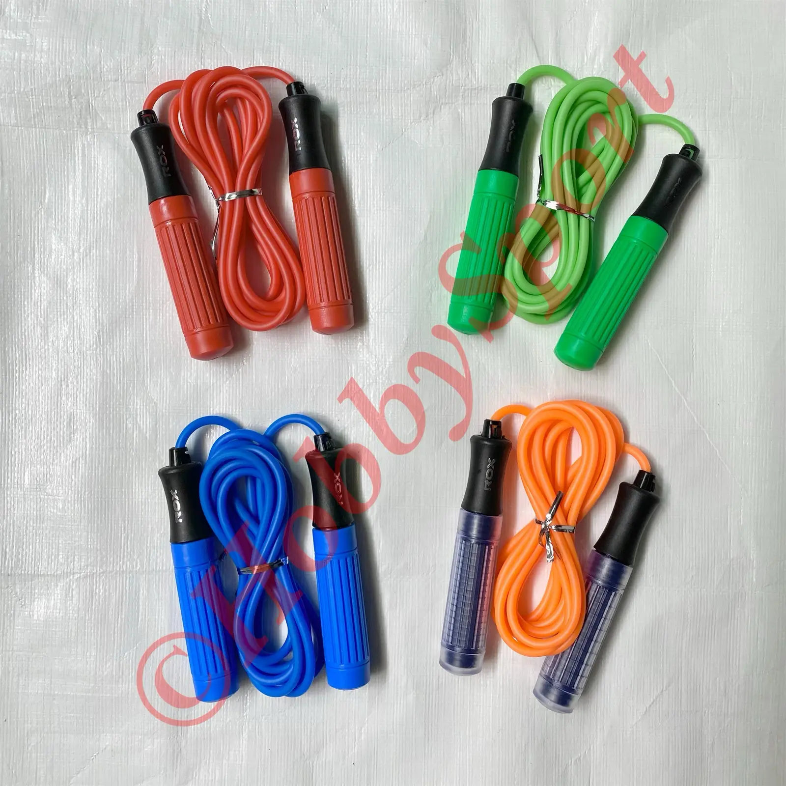 Skipping Rope ROX RXJ2049 Plastik Jump Lompat Tali Loncat Olahraga Gym
