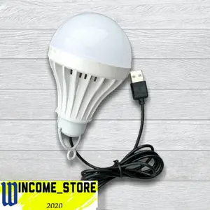 Lampu Bohlam USB Emergency /LED Bulb USB 10 Watt /Emergency Lamp USB