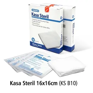 OneMed Kasa Steril Gauze Swab KS B10 16x16cm 10 Pouch