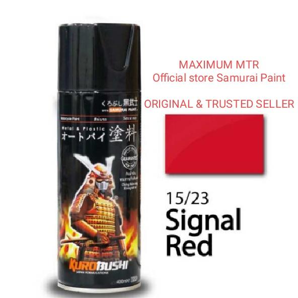 Gambar Samurai paint/signal red 23-cat semprot aerosol dari maximum motorsport Kota Administrasi Jakarta Barat Tokopedia