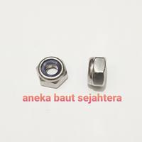 Gambar Mur Nylon M6 Stainless Steel dari ANEKA BAUT SEJAHTERA Kab. Bekasi 2 Tokopedia