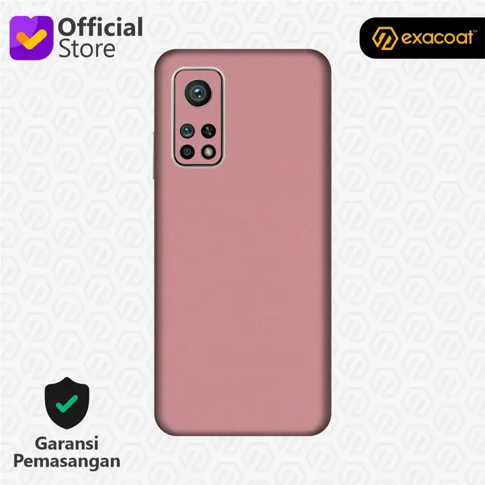 Gambar [EXACOAT] Xiaomi Mi 10T / Mi 10T Pro 3M Skin / Garskin - Blush Pink - Model Cut Only dari Exacoat Kota Bekasi 3 Tokopedia