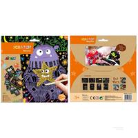 Gambar Avenir Scratch Mainan Kreatif Edukasi Monster Konstruksi Transportasi - Ungu dari Mishana Shop Kab. Tangerang 2 Tokopedia