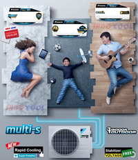 Gambar AC DAIKIN Multi S 1/2PK + 1/2PK + 1/2PK dari INDO COOL Kota Administrasi Jakarta Barat 1 Tokopedia