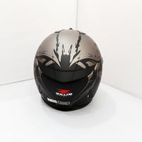 Gambar NEW!! Helm Zeus Fullface ZS-822 Matt Black/AN27 Orange - M dari Bike Master Kota Bandung 5 Tokopedia