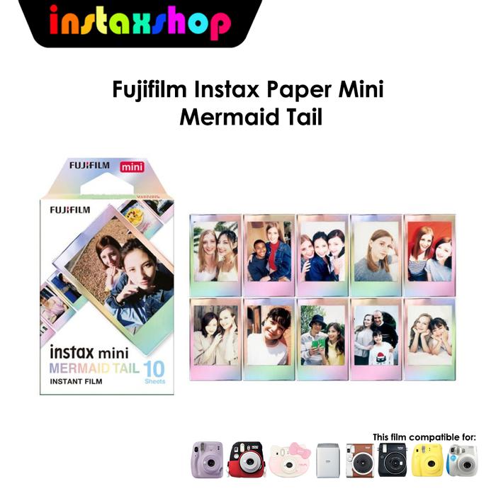 Gambar Fujifilm Instax Mini Mermaid Tail dari Instaxshop Kota Bandung Tokopedia