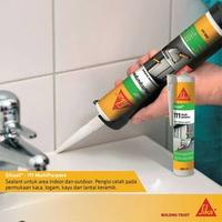 Gambar Sikasil 111 Multi Purpose Sealant Silicone Lem Kaca Netral 300ml - Hitam dari Sika Jakarta Kota Tangerang 5 Tokopedia