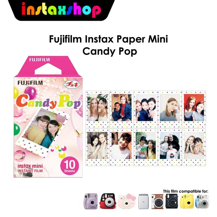Gambar Fujifilm Instax Mini Film CANDYPOP - 10 Lembar dari Instaxshop Kota Bandung Tokopedia