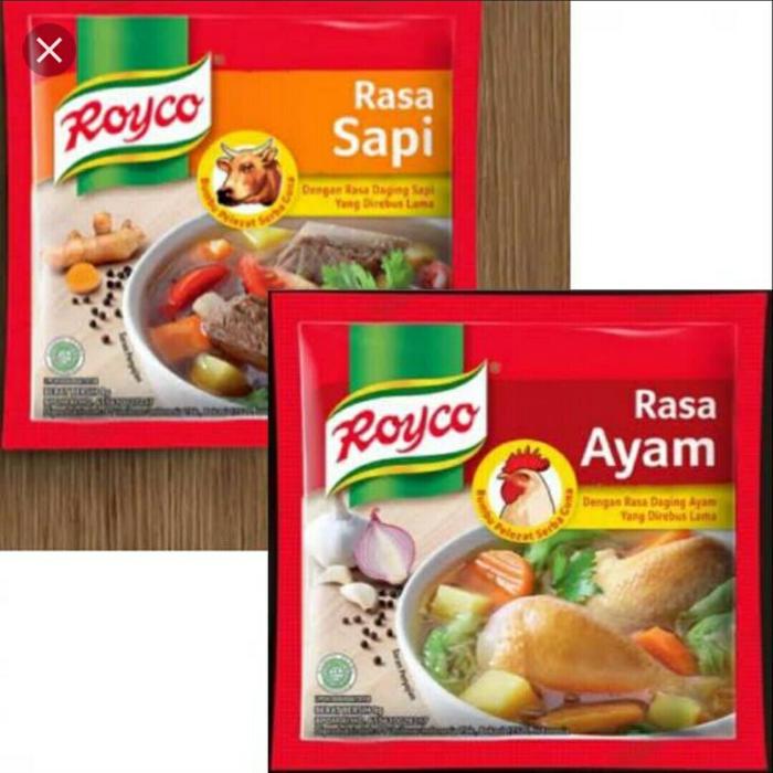 Jual Royko Penyedap Rasa Ayam atau Sapi 9gr x 1 Renceng isi 12 Sachet ...