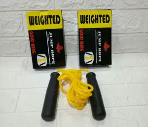 NEW TALI SKIPPING / JUMP ROPE / LOMPAT TALI GOLD WING WEIGHTED