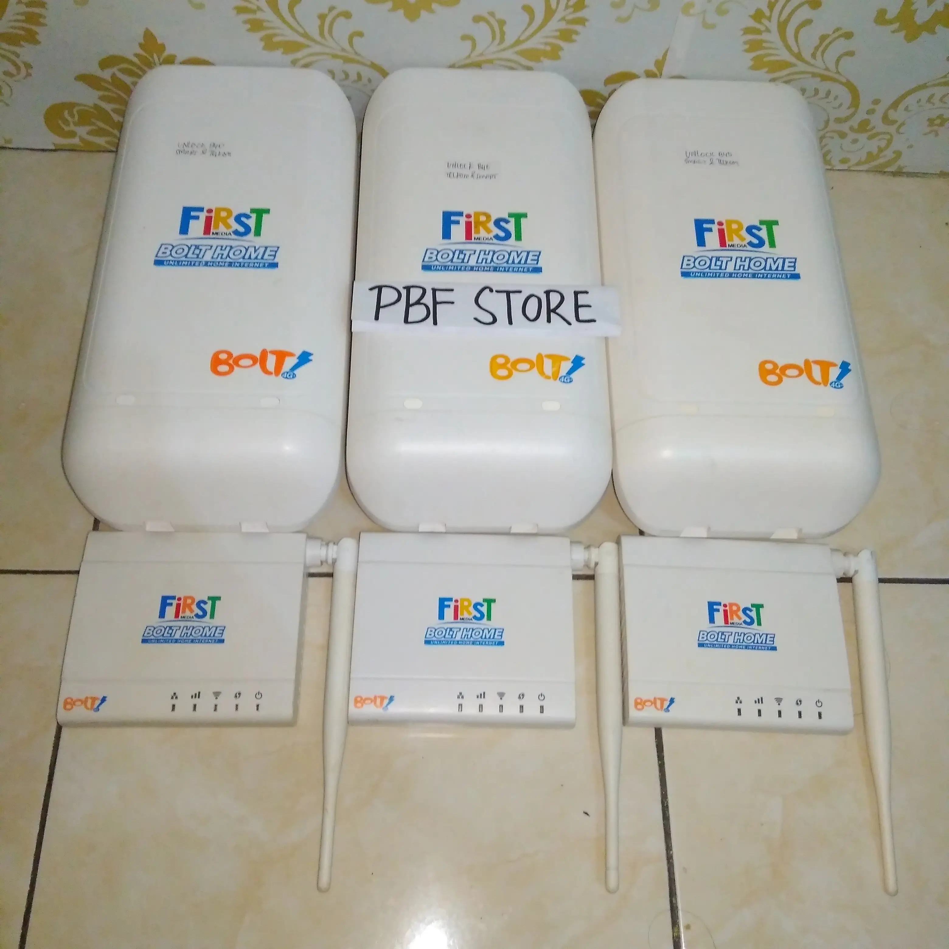 Modem WiFi 4G Bolt BL400 Bolt Titan Unlock Telkomsel Byu Smartfren