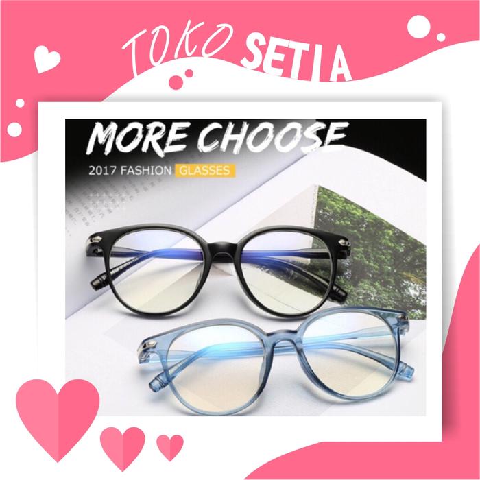 Gambar TOKOSETIA R087 KACAMATA ANTI RADIASI Wanita Pria Frame Sunglasses Lens dari TOKOSETIA ID Kab. Tangerang Tokopedia