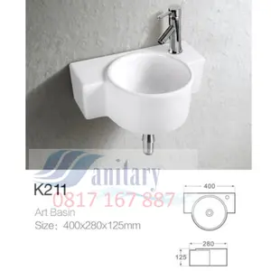 WASHBASIN CERAMIC WASTAFEL gantung K211
