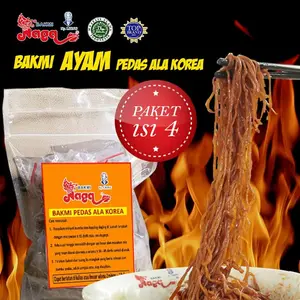 Bakmi Naga - Bakmi Siap Saji - Bakmi Ayam Pedas Korea Siap Masak Isi 4