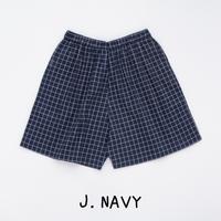 Gambar HEYTIMMY Celana Pendek Rumahan Dewasa Motif Kotak Jumbo - J. MUSTARD, Short dari Heytimmy Kota Administrasi Jakarta Utara 3 Tokopedia