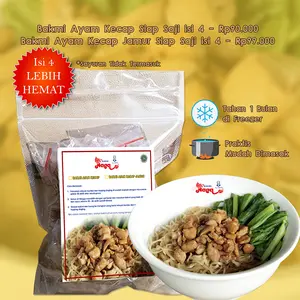 Bakmi Naga - Bakmi Siap Saji - Bakmi Ayam Kecap + Jamur Isi 4