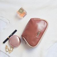 Gambar Pouch Kosmetik Kulit Asli Voila Bella Brown dari Voila Leather Kota Administrasi Jakarta Pusat 2 Tokopedia