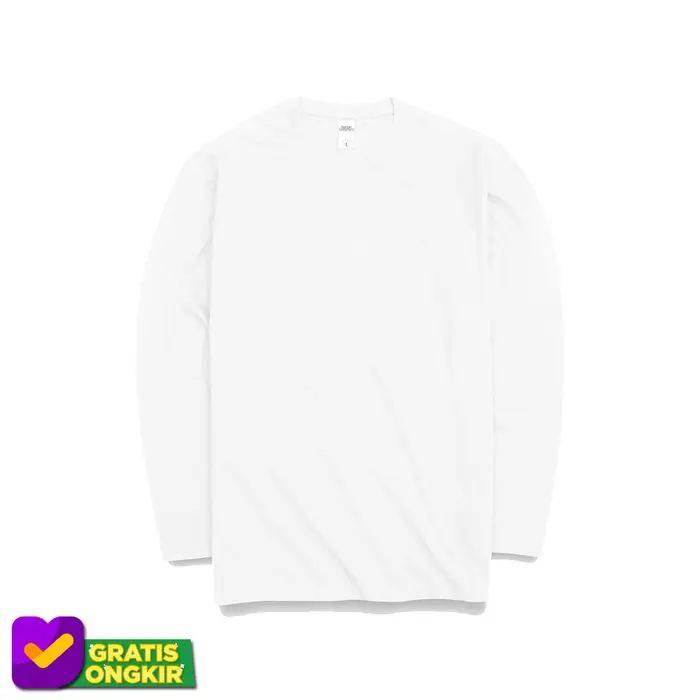 Gambar Human Greatness T-shirt Long Sleeve White - L dari Human Greatness Labs Kota Bandung 3 Tokopedia