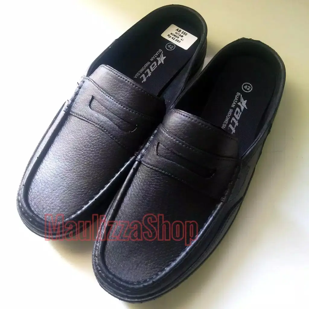 Sepatu Sandal Karet Bustong Tutong Pria ATT Murah