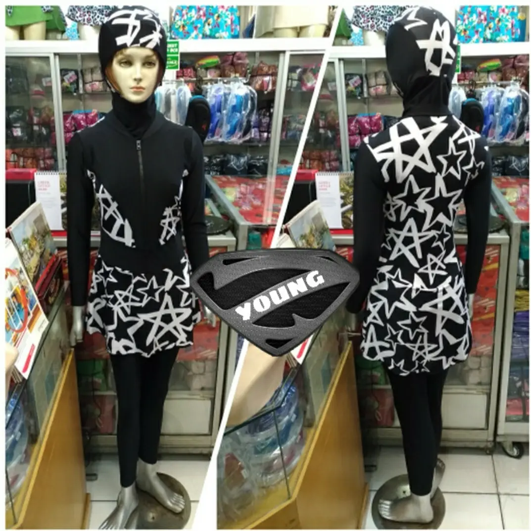 Baju Renang Stelan Muslim Dewasa uk. Standar