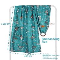 Gambar Bamboo Sling Ringsling cuddle me Gendongan Bayi Samping Cuddleme - BIRDS NAVI dari Kynkin Kab. Bogor 4 Tokopedia