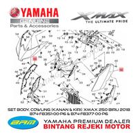 Gambar SET BODY, COWLING (KANAN & KIRI) XMAX 250 BIRU 2018 (P6) dari Yamaha Bintang Rejeki Motor Kab. Bandung 4 Tokopedia