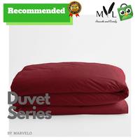 Gambar Duvet Cover Katun Jepang by Marvelo 150x230 cm - Putih dari Marvelo Bedding Kab. Sleman 1 Tokopedia