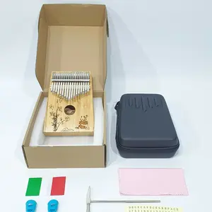 Kalimba Merk Cowboy Original Model Hardcase 17 Nada Komplit Murah Jkt