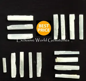 1.95.5RS - Natural Selenite Stick SET 150 Gram - RANDOM - Morocco