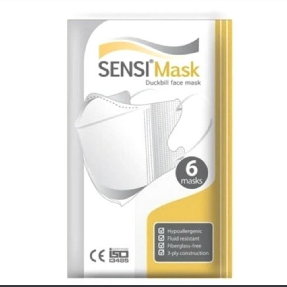 Masker Sensi Duckbill Face mask 3ply isi 6pcs