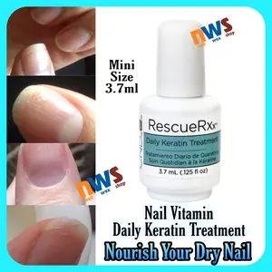Mini CND RescueRXx Daily Keratin Nail Treatment / Vitamin Kuku Rusak