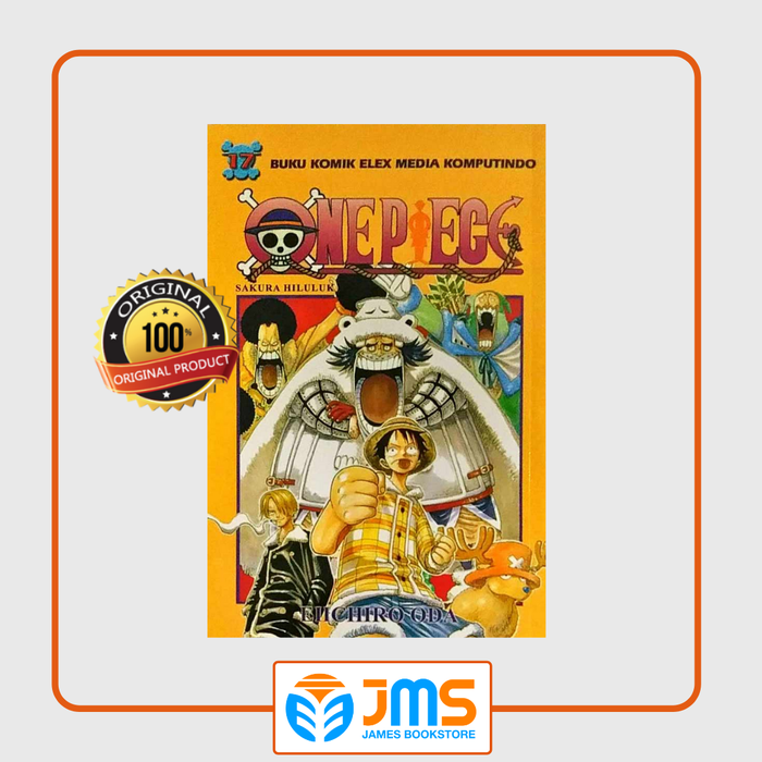 Gambar Buku Komik Manga One Piece 17 by Eiichiro Oda dari JAMES Bookstore Official Kota Administrasi Jakarta Pusat Tokopedia