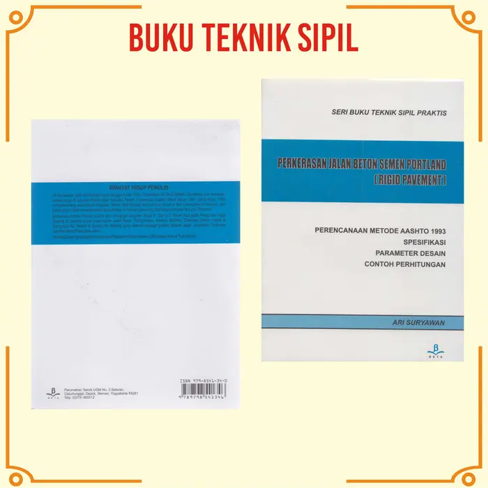 Gambar Buku Teknik Sipil Perkerasan Jalan Beton Air-Perencanaan Bangunan Pant - prencana pantai dari Pustaka Baru Press Kab. Bantul 3 Tokopedia