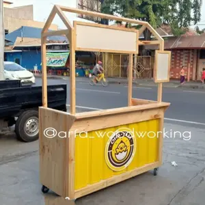 BOOTH / GROBAK JATI BELANDA MINIMALIS