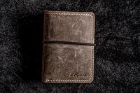 Gambar Dompet Kartu Nama Pria Wanita Kulit Sapi Asli Grade A Seri Tarantula - Coklat Tua dari drussaleathergoods Kota Administrasi Jakarta Selatan 1 Tokopedia