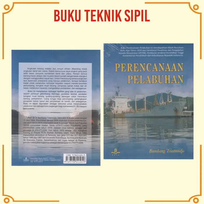 Gambar Buku Teknik Sipil Perkerasan Jalan Beton Air-Perencanaan Bangunan Pant - prencana pantai dari Pustaka Baru Press Kab. Bantul 4 Tokopedia