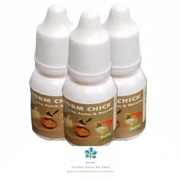 WORM CHICK 10ml Obat Cacing Ayam Burung RAID ALL 0