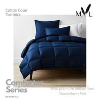 Gambar BEDCOVER SPREI SET 160 KATUN Tinggi 30 BIRU by Marvelo dari Marvelo Bedding Kab. Sleman 1 Tokopedia