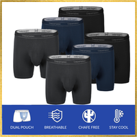 Gambar Celana Dalam Pria Separatec Boxer Micro Modal Premium 6 Pcs - S, Biru dari Wear Breeze Kota Administrasi Jakarta Utara 1 Tokopedia